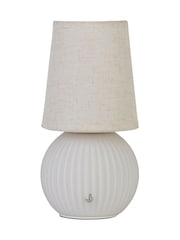 Searchlight White and Gold Nordic Moon Table Lamp - Image 3 of 4