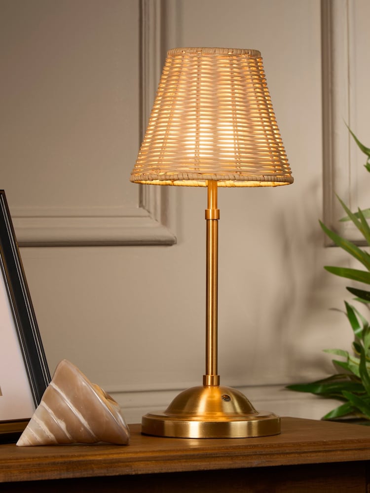 Searchlight Gold Rustica Table Lamp - Image 1 of 4