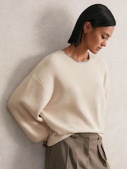 Reiss Cream Nadia Jumper - Image 1 of 6