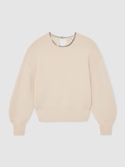 Reiss Cream Nadia Jumper - Image 2 of 6