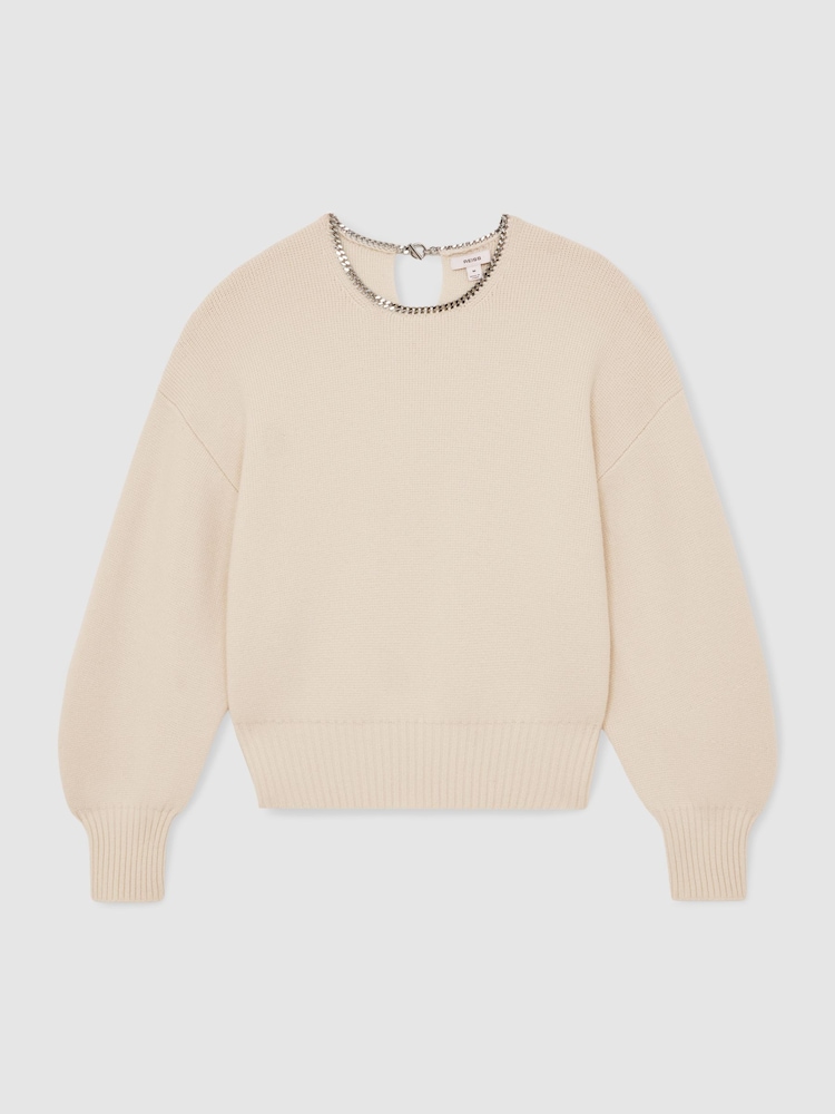 Reiss Cream Nadia Jumper - Image 2 of 6