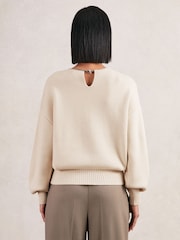 Reiss Cream Nadia Jumper - Image 5 of 6