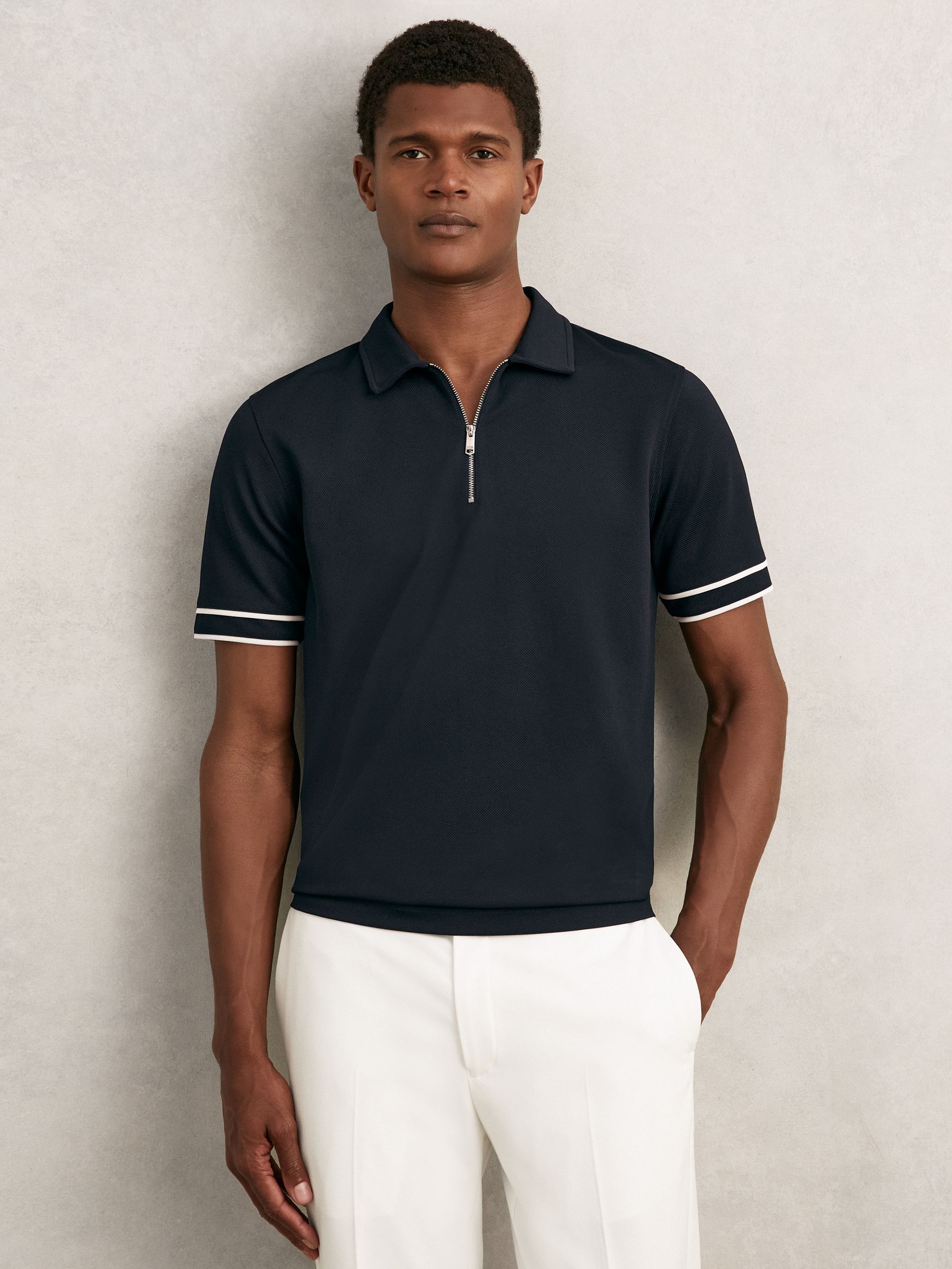 トップス THE SHISHIKUI POLO / NAVY POLO / NAVY – SHISHIKUI