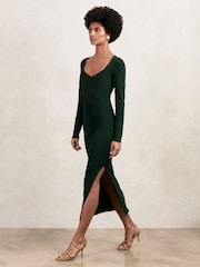 Reiss Green Sophia Dress - Image 1 of 7