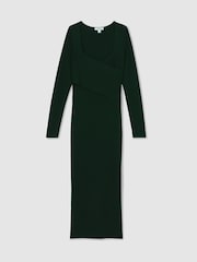 Reiss Green Sophia Dress - Image 2 of 7
