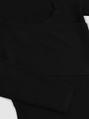 Reiss Black Sophia Dress - Image 6 of 6