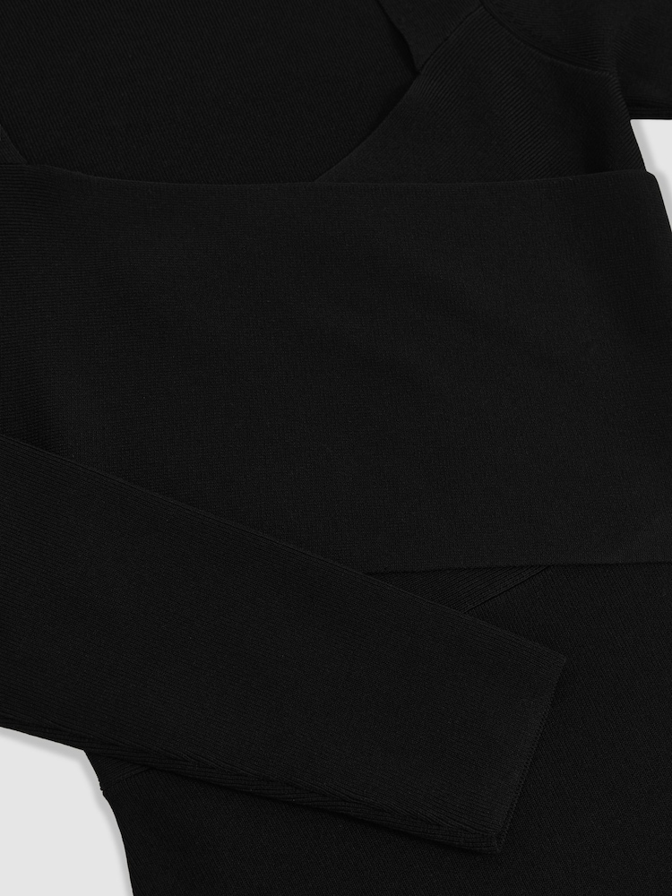 Reiss Black Sophia Dress - Image 6 of 6