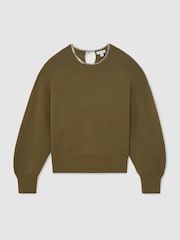 Reiss Sage Green Nadia Jumper - Image 2 of 6