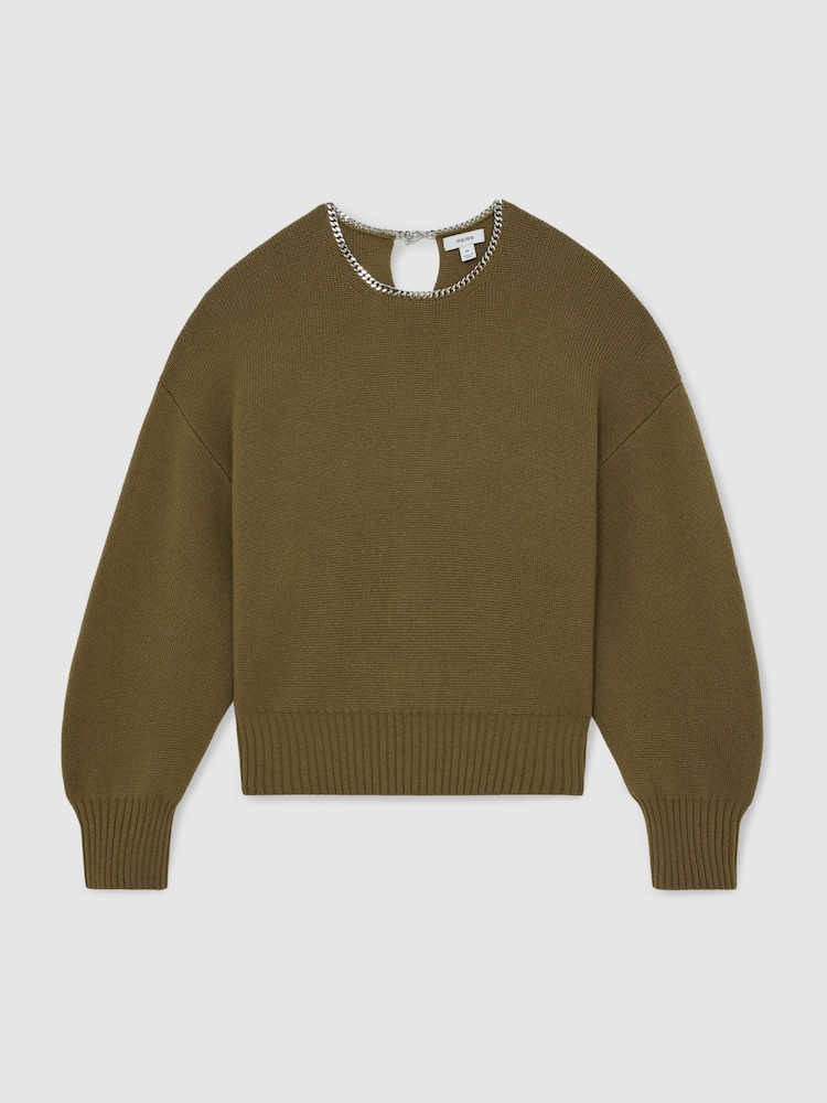 Reiss Sage Green Nadia Jumper - Image 2 of 6