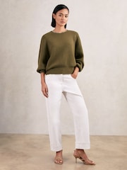 Reiss Sage Green Nadia Jumper - Image 3 of 6