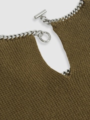 Reiss Sage Green Nadia Jumper - Image 6 of 6