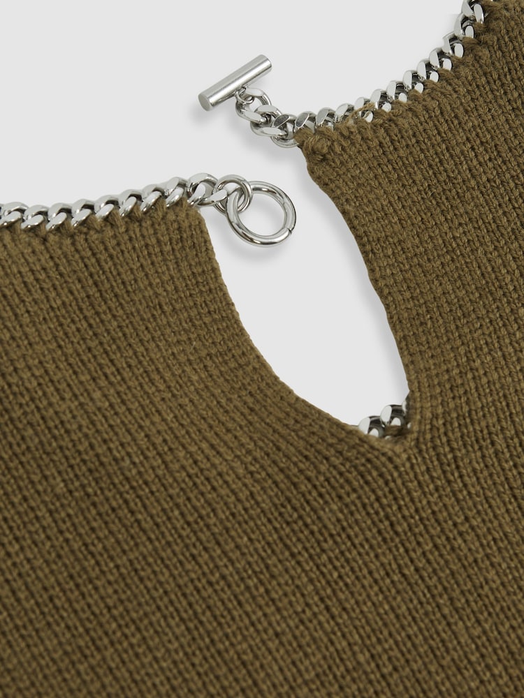 Reiss Sage Green Nadia Jumper - Image 6 of 6