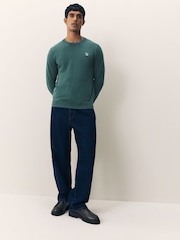 PS Paul Smith Contrast Stitch Crew Neck Jumper - Image 3 of 6