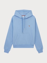PS Paul Smith Blue Zebra Logo Jersey Hoodie - Image 1 of 2