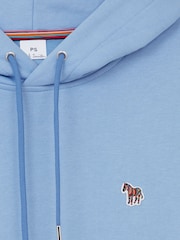 PS Paul Smith Blue Zebra Logo Jersey Hoodie - Image 2 of 2