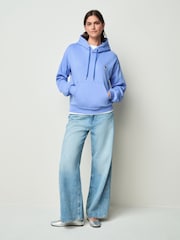PS Paul Smith Blue Zebra Logo Jersey Hoodie - Image 3 of 6
