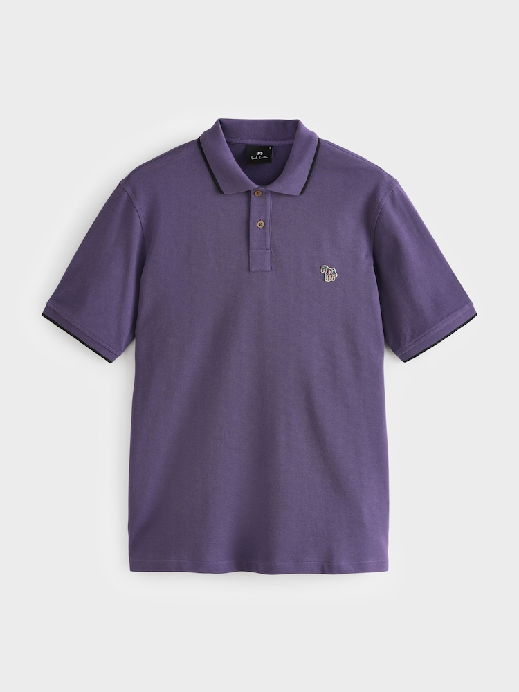 PS Paul Smith Regular-Fit Tipped Collar Polo Shirt - Image 1 of 1