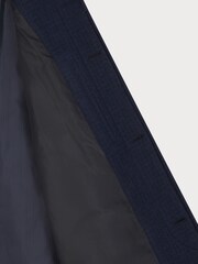 PS Paul Smith Blue Waterpoof Textured Coat - Imagem 4 de 6