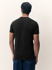 PS Paul Smith Slim Fit Skeleton Graphic Print Black T-Shirt - Image 3 of 5
