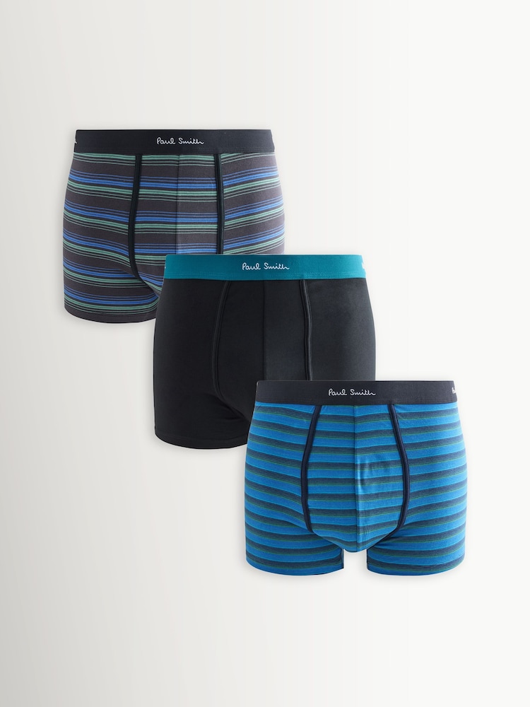 PS Paul Smith Black Boxers 3 Pack - Image 1 of 4 PS Paul Smith Black Boxers 3 Pack - Image 1 of 4