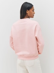 PS Paul Smith Pink Zebra Logo Jersey Sweatshirt - Image 2 of 6