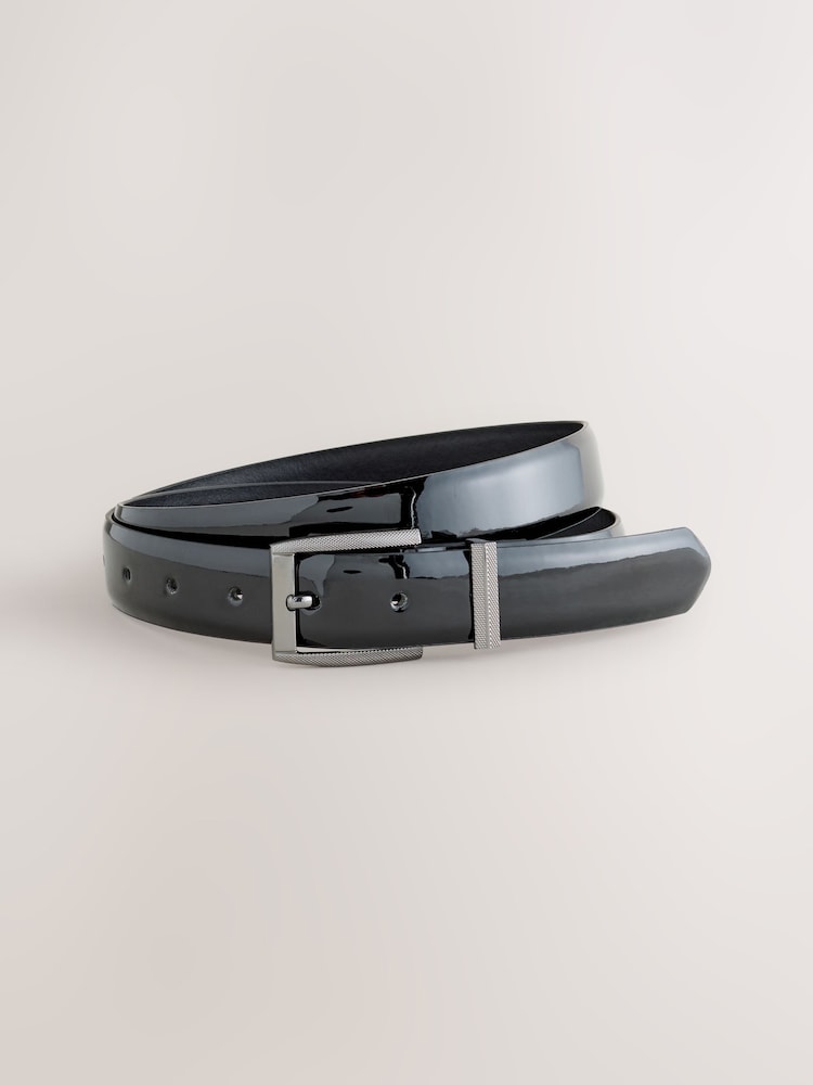 Black Patent Belt - Image 1 of 3