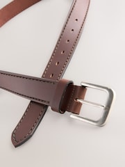 Brown Casual Leather Belt - Image 4 of 4