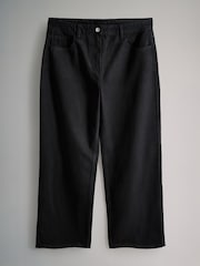The Set Black/Mid Blue 2 Pack Low Rise Wide Leg Denim Jeans - Image 8 of 10