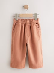 Rust Orange Pull On Wide Trousers (3mths-7yrs) - Image 5 of 8