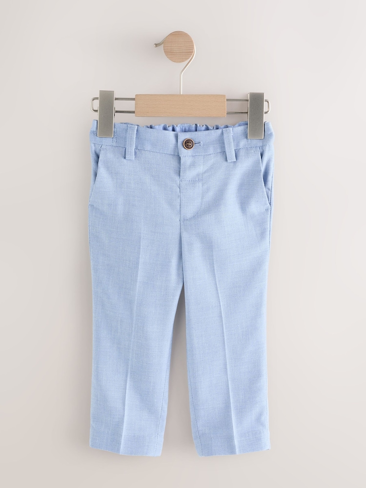 Blue Smart Trousers (3mths-7yrs) - Image 1 of 5 Blue Smart Trousers (3mths-7yrs) - Image 1 of 5