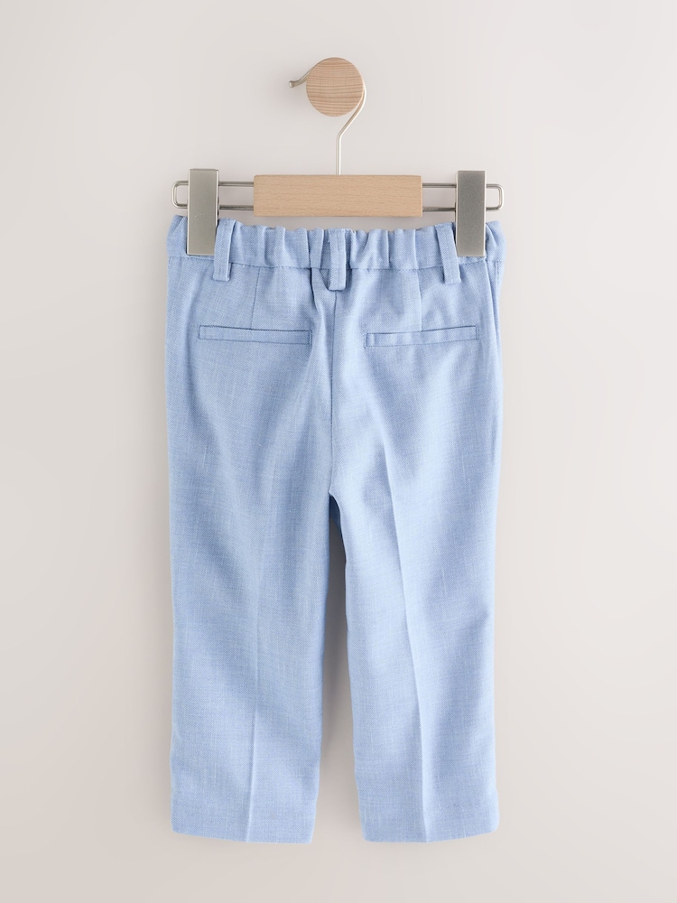 Blue Smart Trousers (3mths-7yrs) - Image 2 of 5 Blue Smart Trousers (3mths-7yrs) - Image 2 of 5
