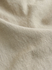 Sage Green Wide Fit Linen Blend Pull on Trousers (3mths-7yrs) - Image 3 of 4