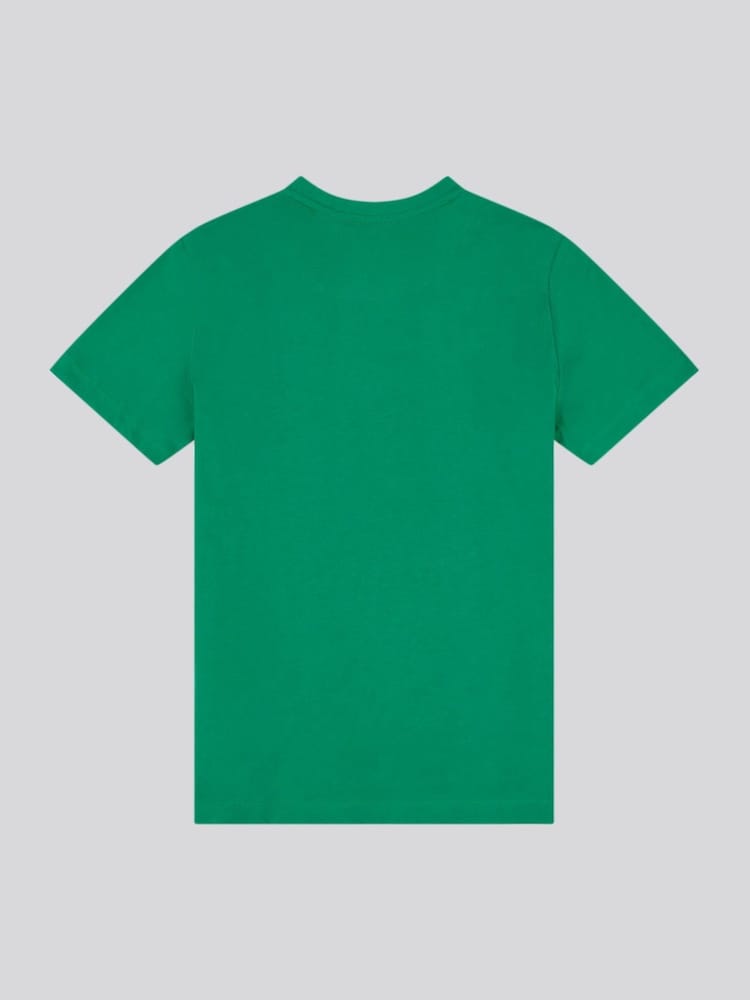 U.S. Polo Assn. Light Green Boys Graphic Print 100% Cotton T-Shirt - Image 2 of 3