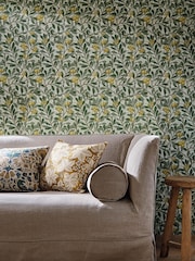 Morris & Co Arbutus Sage Lemon Arbutus Morris  Friends 10M Wallpaper - Image 2 of 2