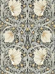Morris & Co Pimpernel Ink Sage Pimpernel Morris  Friends 10M Wallpaper - Image 1 of 1