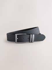 Black Leather Belt With Double Keeperloop - Image 1 of 3