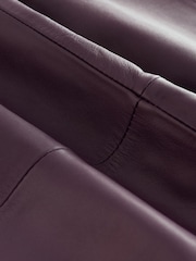Beerenrot - N. Premium Real Leather Skirt - Bild 6 von 7