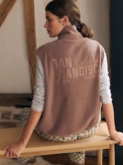 Dusky Pink San Francisco - Polar Fleece Gillet - Bild 2 von 9