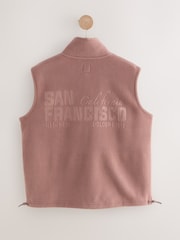 Dusky Pink San Francisco - Polar Fleece Gillet - Bild 6 von 9
