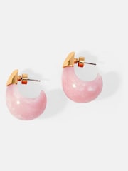 Mint Velvet Gold Tone Teardrop Earrings - Image 2 of 3
