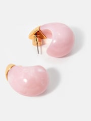 Mint Velvet Gold Tone Teardrop Earrings - Image 3 of 3