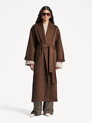 By Malene Birger Brown Trullem Coat - Image 4 of 6