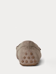 Marrom escuro - Lauren Ralph Lauren Soft Nappa Suede Loafers - Imagem 3 de 4