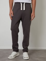 Threadbare Dark Grey Straight Leg Joggers - Image 1 of 4
