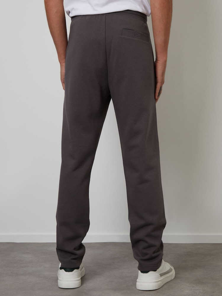 Threadbare Dark Grey Straight Leg Joggers - Image 2 of 4