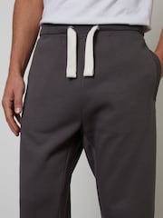 Threadbare Dark Grey Straight Leg Joggers - Image 4 of 4