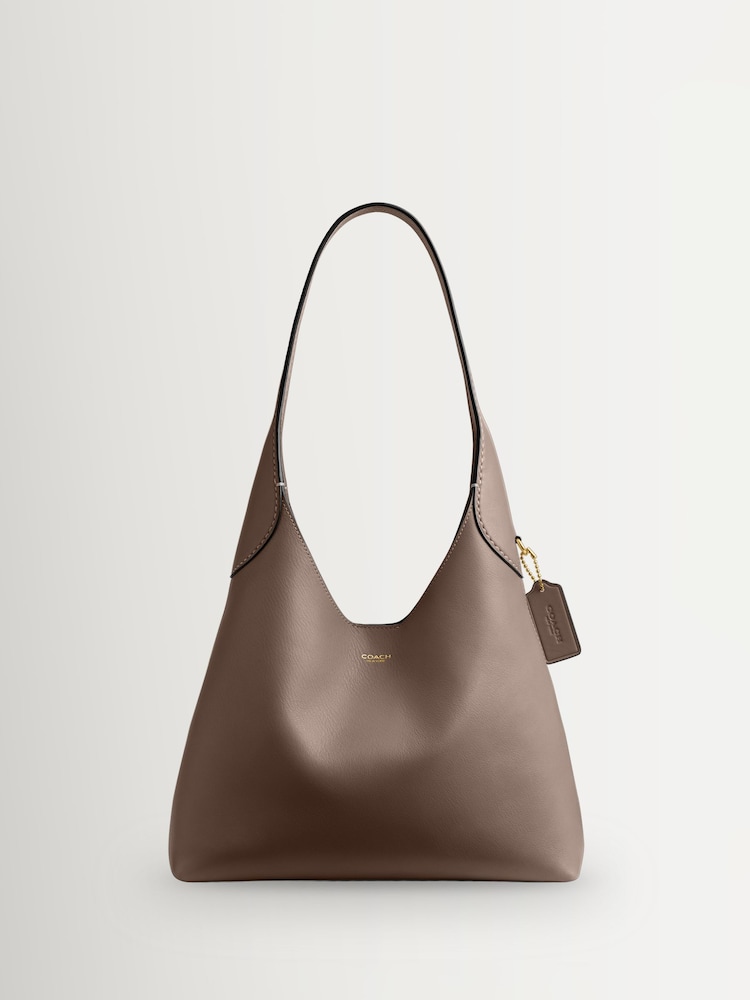 COACH Grey Brooklyn Shoulder Bag 28 - Image 1 of 5 COACH Grey Brooklyn Shoulder Bag 28 - Image 1 of 5
