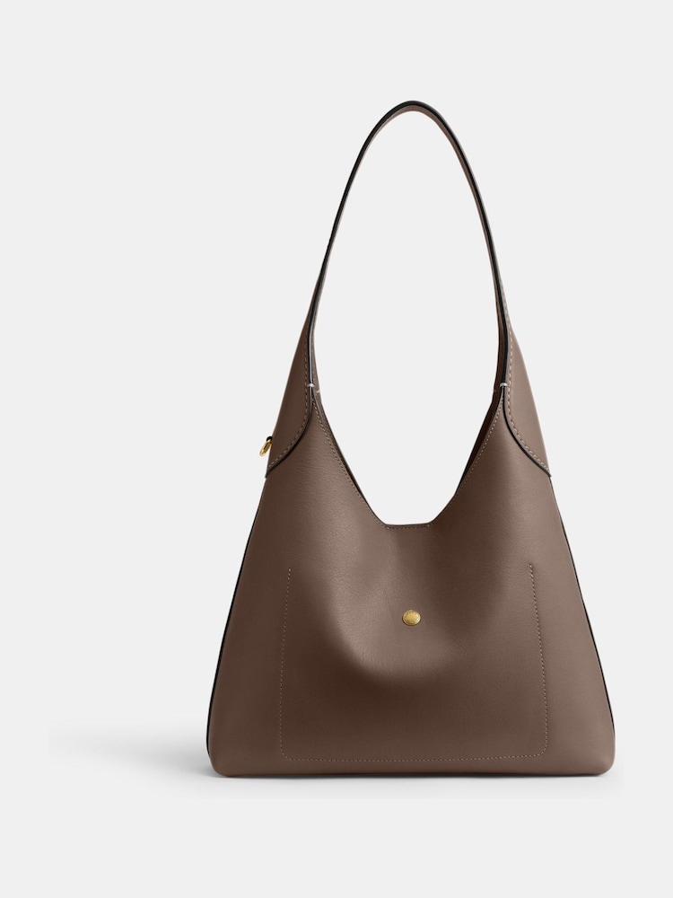 COACH Grey Brooklyn Shoulder Bag 28 - Image 2 of 5