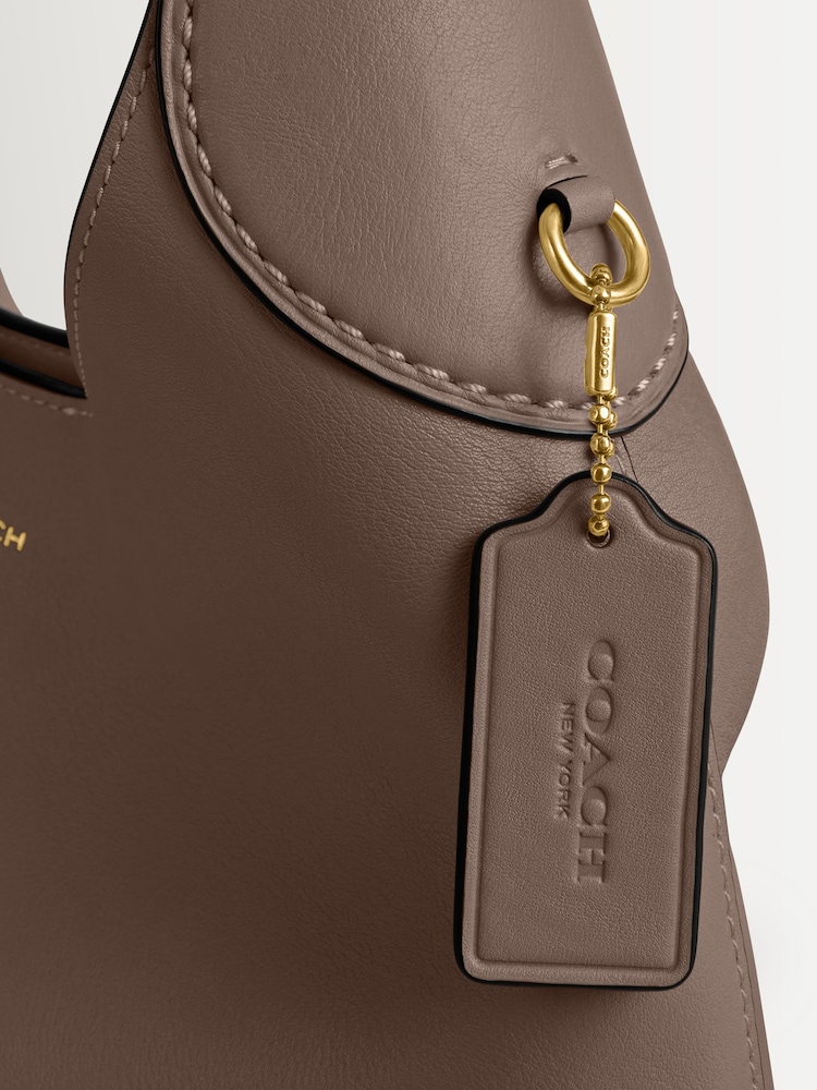 COACH Dark Stone Brooklyn Shoulder Bag 28 - Image 9 of 9