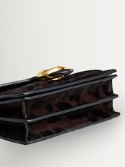 COACH Brown Leopard Haircalf Tabby Shoulder Bag - Image 7 of 10